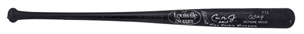 1996 Cal Ripken Jr. Game Used and Signed/Inscribed Louisville Slugger P72 Model Bat Used for Consecutive Game #2215 on 6/13/96 - Inscribed "2215 Ties Sachio Kinugasa" (Ripken LOA & PSA/DNA GU 10)